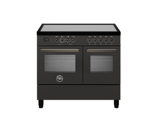 Bertazzoni PRO105I2ECAT Professional 100cm Induction Range Cooker - Matt Black