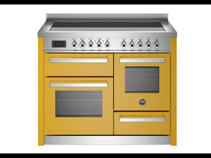 Bertazzoni PRO115I3EGIT Professional 110cm Electric Induction Range Cooker - Gloss Yellow