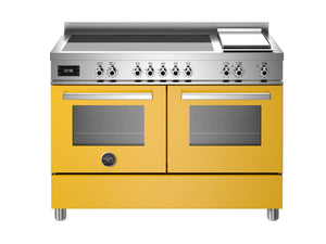 Bertazzoni PRO125I2EGIT Professional 120cm Induction Range Cooker - Yellow