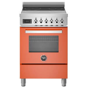 Bertazzoni PRO64I1EART Professional 60cm Induction Range Cooker - Gloss Orange