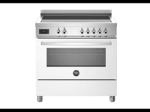 Bertazzoni PRO95I1EBIT Professional 90cm Induction Range Cooker - Gloss White
