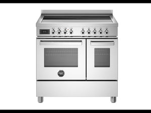 Bertazzoni PRO95I2EXT Professional 90cm Induction Range Cooker - Stainless Steel