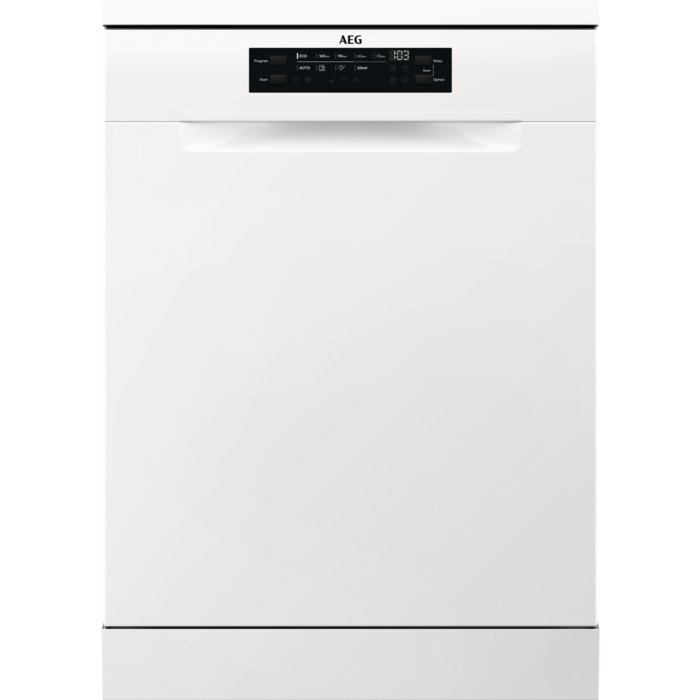 AEG FFB73727PW Full Size Dishwasher