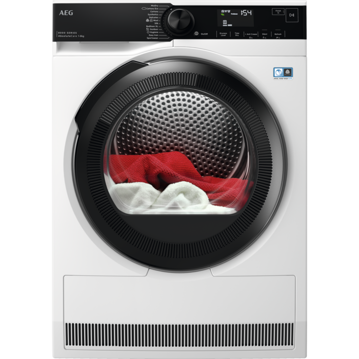 AEG TR848A4B 8kg Heat Pump Tumble Dryer