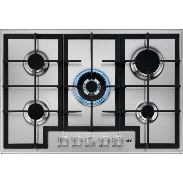 AEG HGB75400SM 75cm Gas Hob