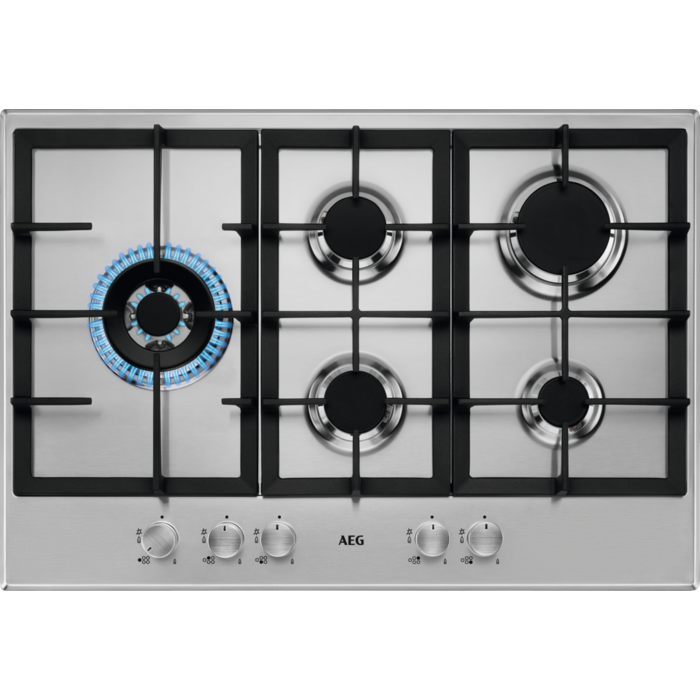 AEG HGB75500SM 75cm Gas Hob