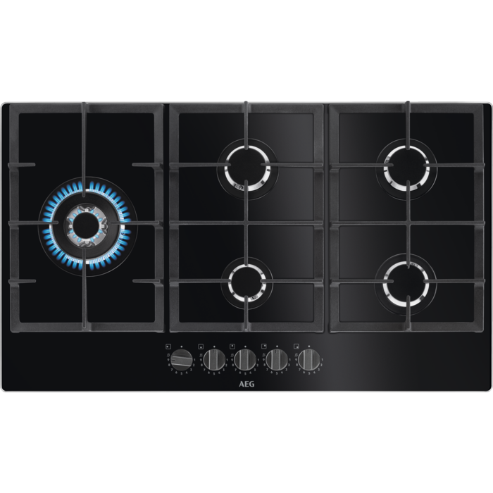 AEG HKB95820NB 90cm Gas Hob