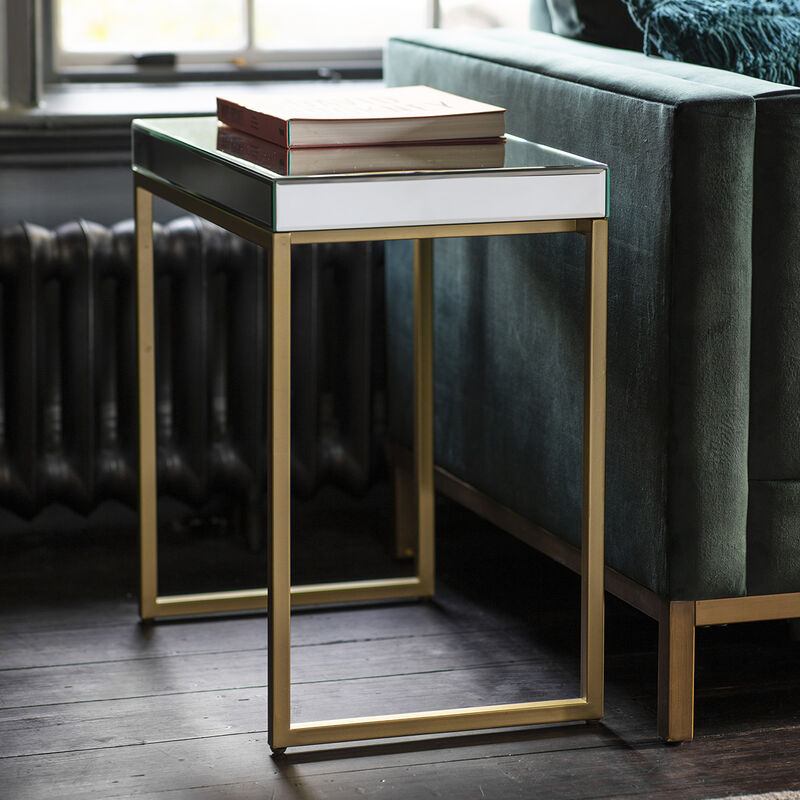 Pippard Metal Side Table - Champagne