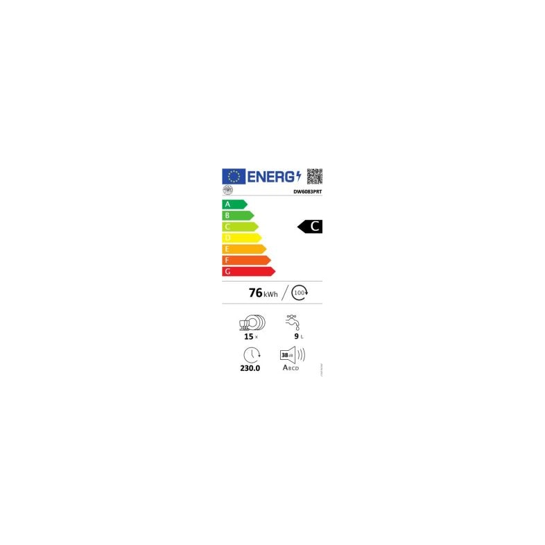Bertazzoni DW6083PRT Integrated Full Size Dishwasher