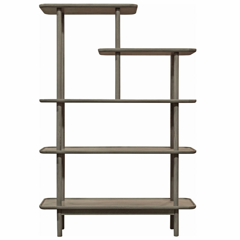 Kingham Oak Display Unit - Grey