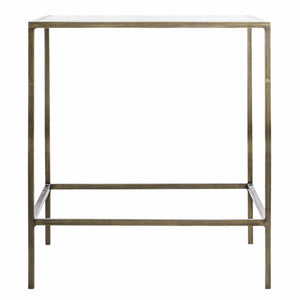 Rothbury Metal Side Table - Champagne