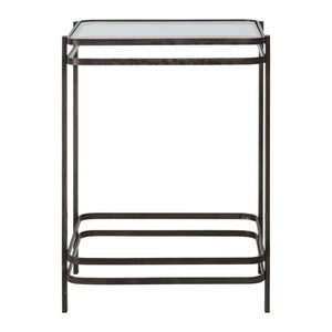 Rousham Metal Side Table - Bronze