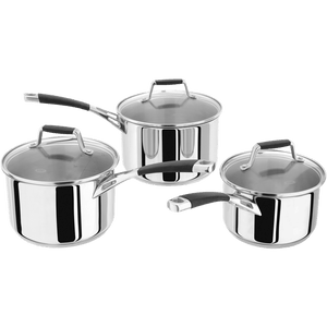 Stellar S5A1 Induction 3 Piece Saucepan Set