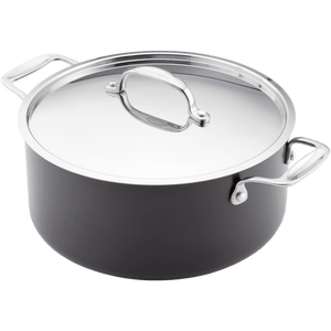 Stellar S636 Hard Anodised 24cm Casserole