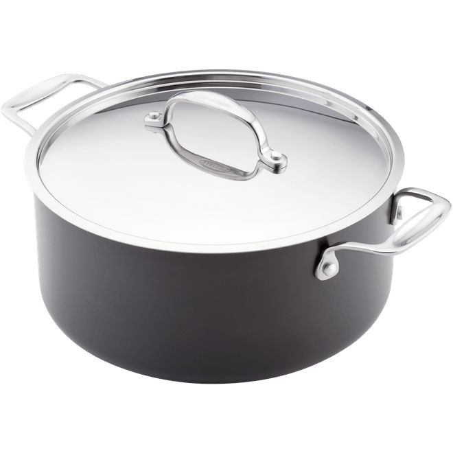 Stellar S636 Hard Anodised 24cm Casserole