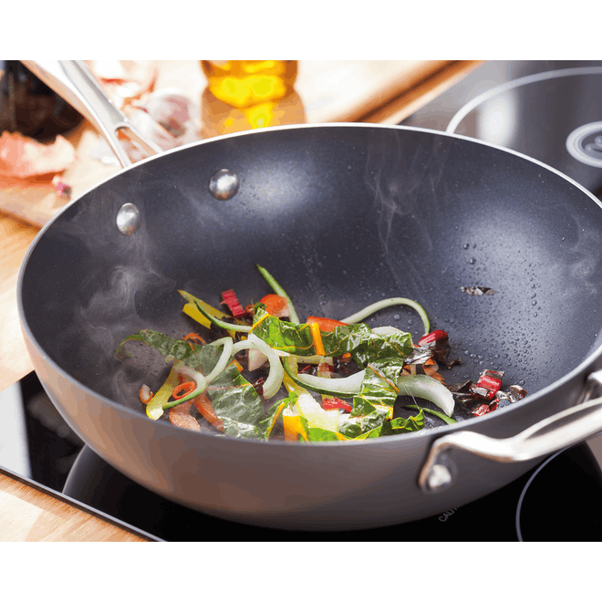 Stellar S691 Hard Anodised 28cm Wok