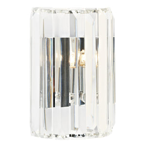 dar lighting SKE0750 Sketch 1 Light Crystal Wall Bracket Polished Chrome