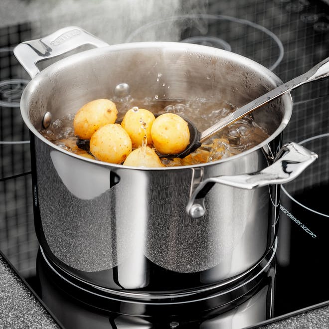 Stellar STM04 Stainless Steel 22cm 3 Tier Steamer Set