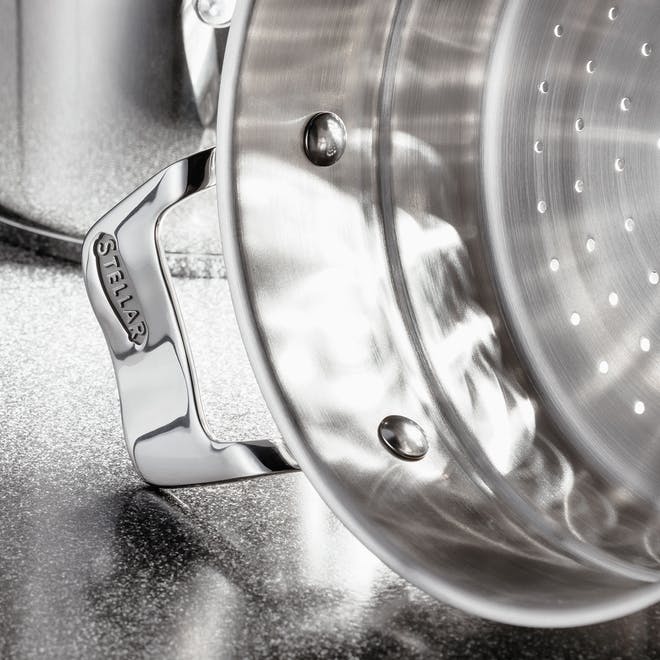 Stellar STM12 Stainless Steel 16/18/20cm Steamer Insert