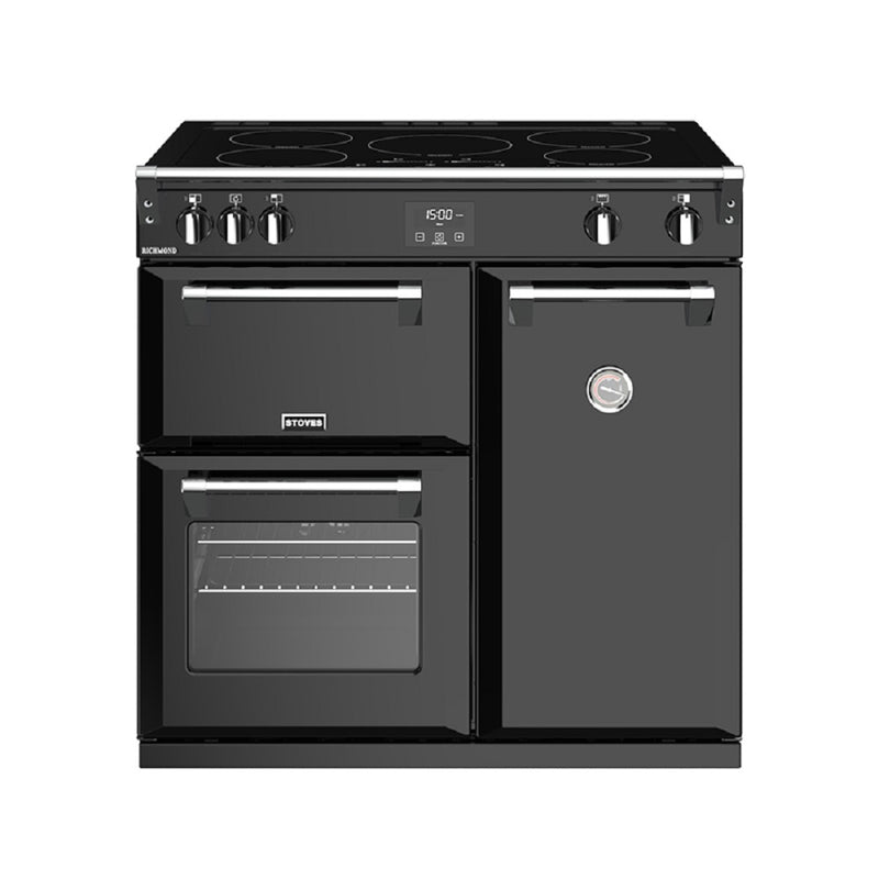 Stoves 444444445 Richmond 90cm Electric Induction Range Cooker - Black