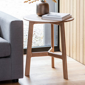 Madrid Light Oak Side Table