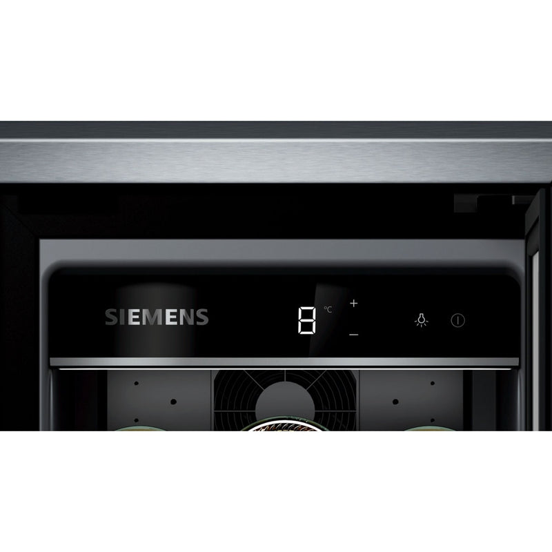 Siemens KU20WVHF0G iQ500 Built Under Wine Cooler