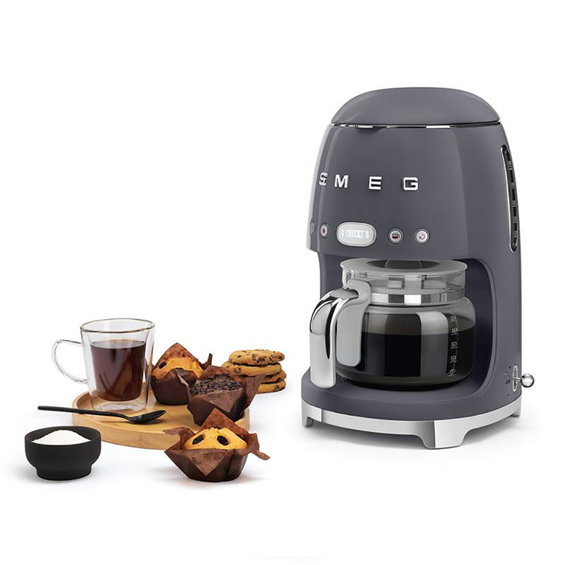 Smeg DCF02GRUK 50's Retro Style Drip Filter Coffee Machine