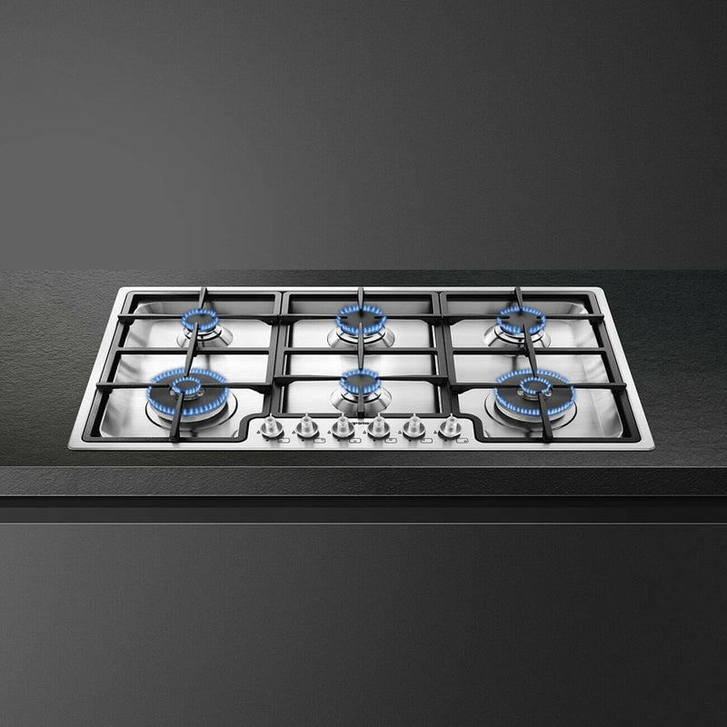 Smeg PGF962 87cm Gas Hob