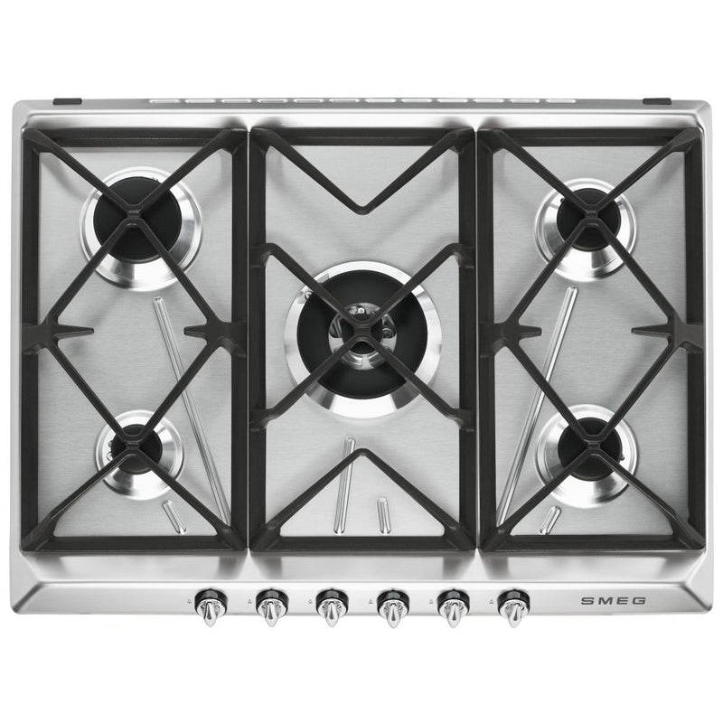 Smeg SR975XGH 68cm Gas Hob
