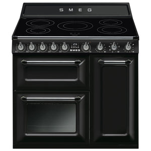 Smeg TR93IBL2 Victoria 90cm Induction Range Cooker - Black
