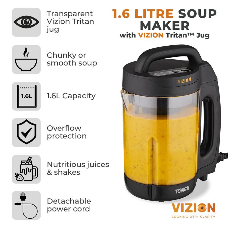 Tower T12067 Vizion Soup Maker