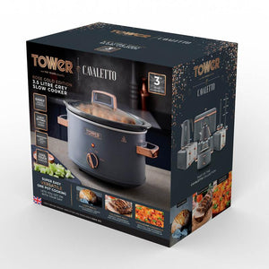 Tower T16042GRY 3.5L Slow Cooker