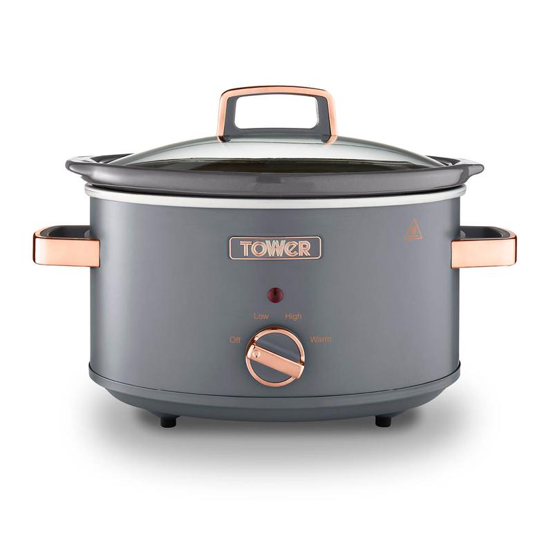 Tower T16042GRY 3.5L Slow Cooker