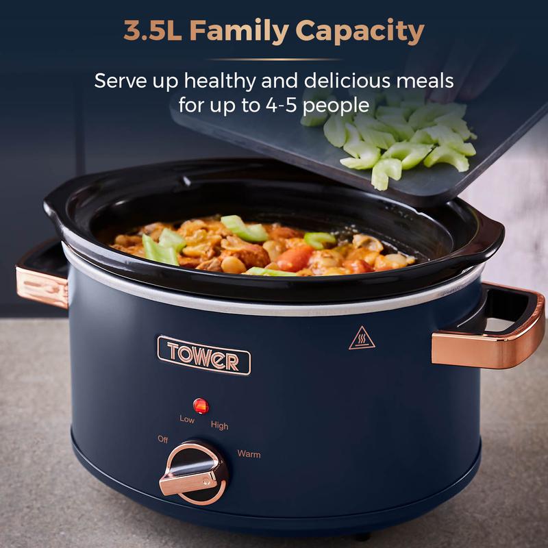 Tower T16042MNB 3.5L Slow Cooker