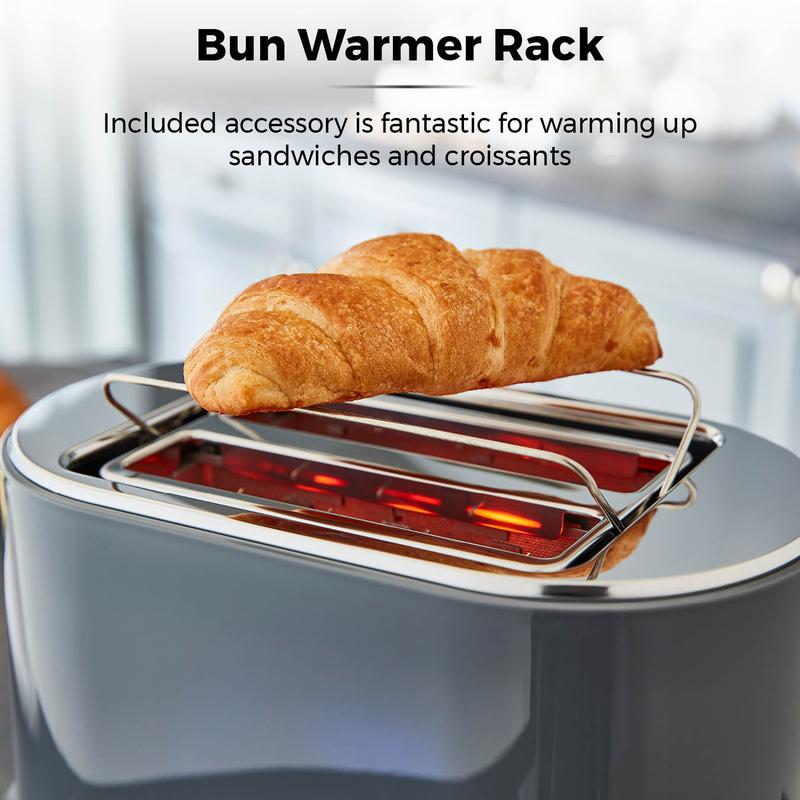 Tower T20043GRP 2 Slice Toaster