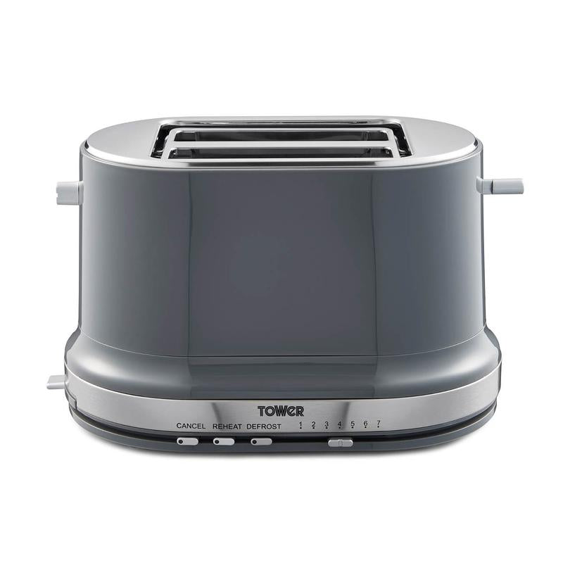 Tower T20043GRP 2 Slice Toaster