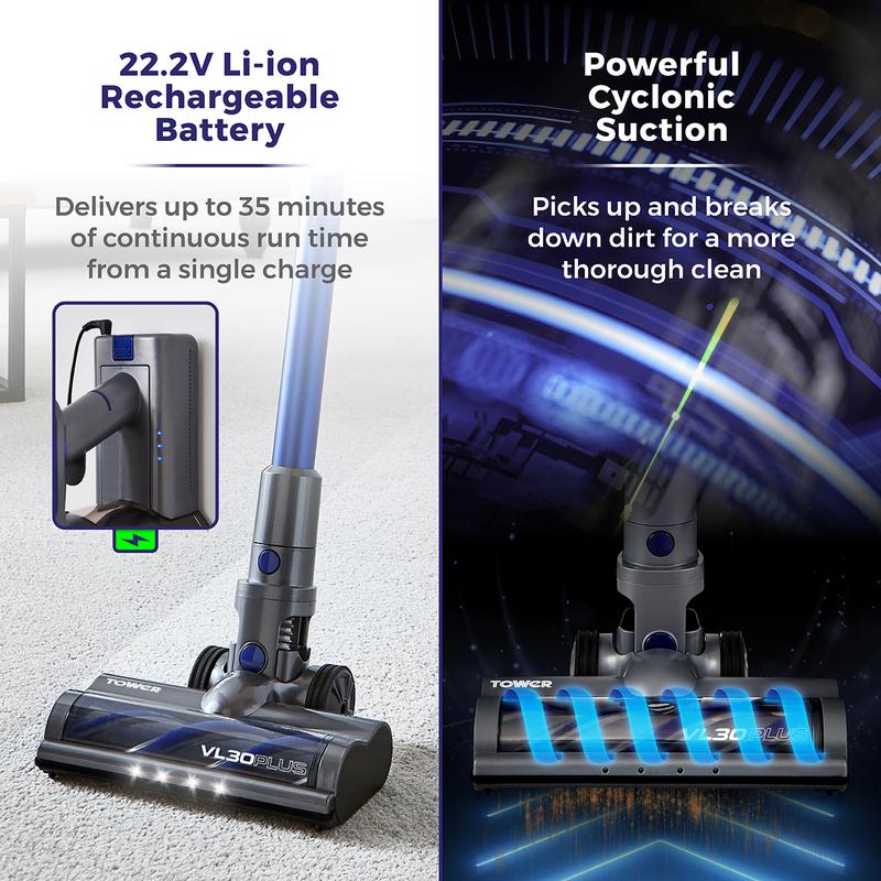 Tower T513003 VL30 Cordless Vacuum Cleaner