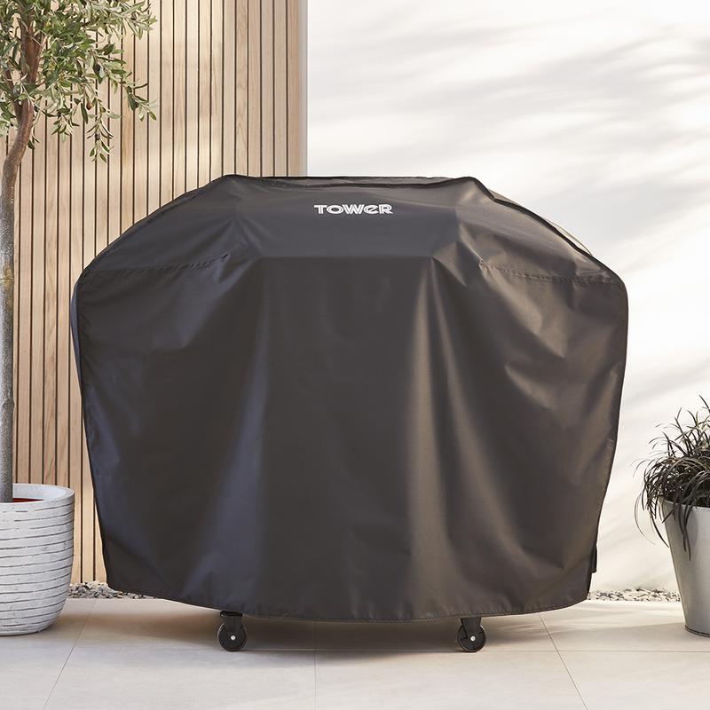 Tower T978525COV Stealth Pro Four Burner BBQ Cover