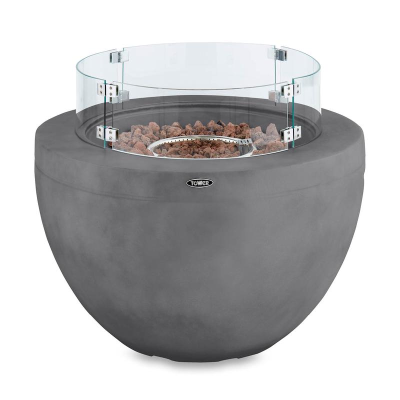 Tower T978527 Magna Round Gas Fire Pit