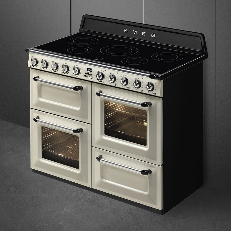 Smeg TR4110IP2 Victoria 110cm Induction Range Cooker - Cream