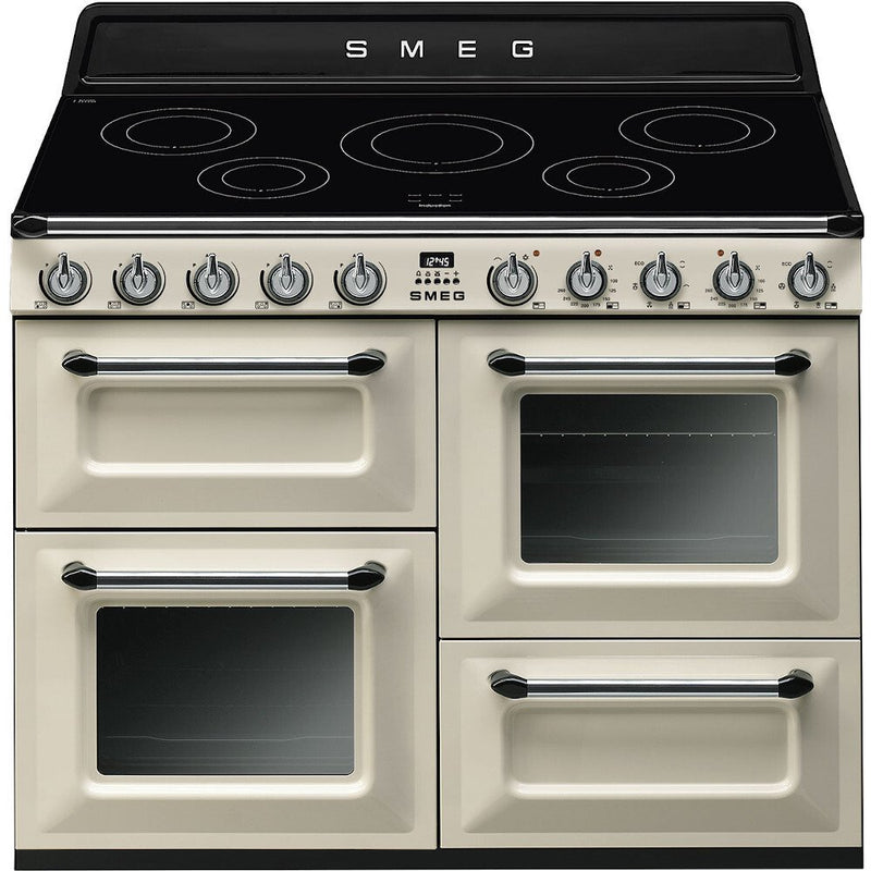Smeg TR4110IP2 Victoria 110cm Induction Range Cooker - Cream