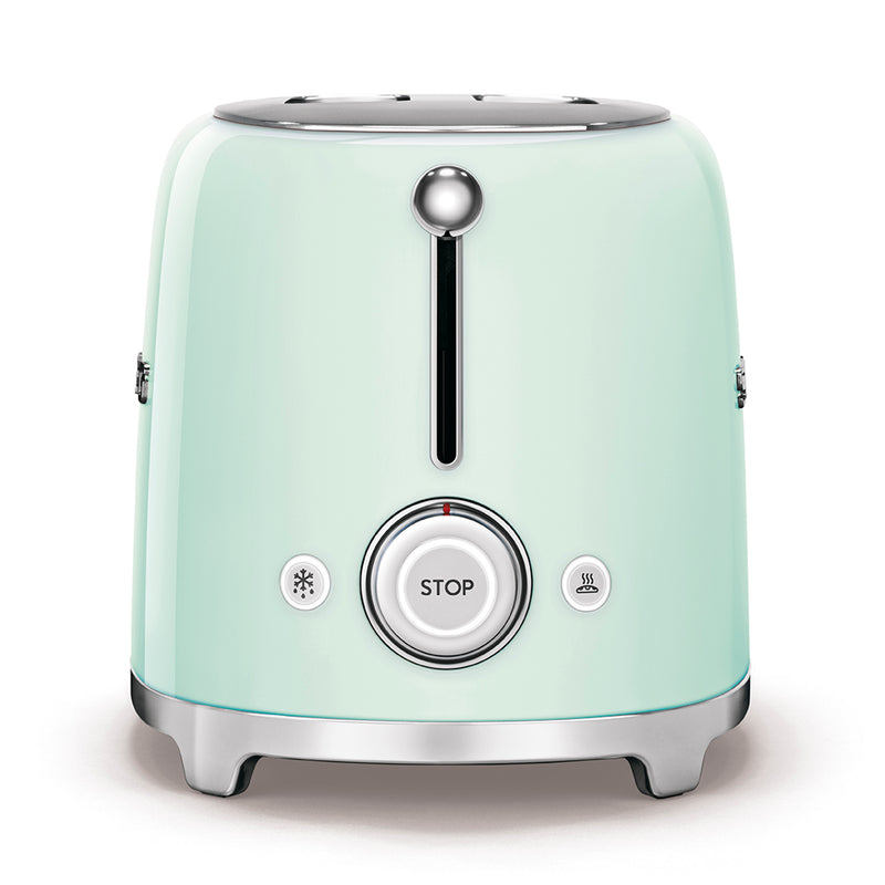 Smeg TSF01PGUK 50's Retro Style 2 Slice Toaster