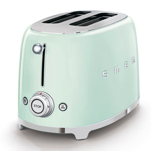 Smeg TSF01PGUK 50's Retro Style 2 Slice Toaster