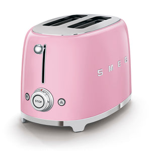 Smeg TSF01PKUK 50's Retro Style 2 Slice Toaster