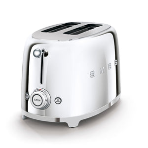 Smeg TSF01SSUK 50's Retro Style 2 Slice Toaster
