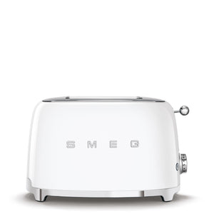 Smeg TSF01WHUK 50's Retro Style 2 Slice Toaster