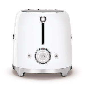 Smeg TSF01WHUK 50's Retro Style 2 Slice Toaster