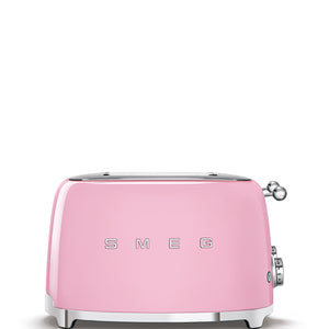 Smeg TSF03PKUK 50's Retro Style 4 Slice Toaster