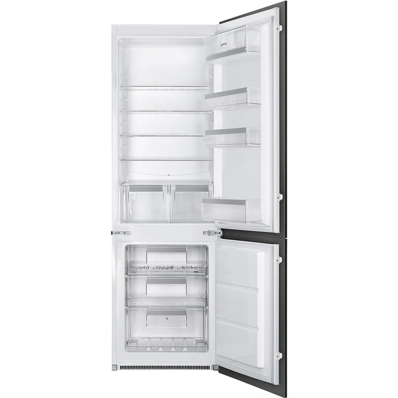 Smeg UKC8173N1E Integrated In Column Fridge Freezer