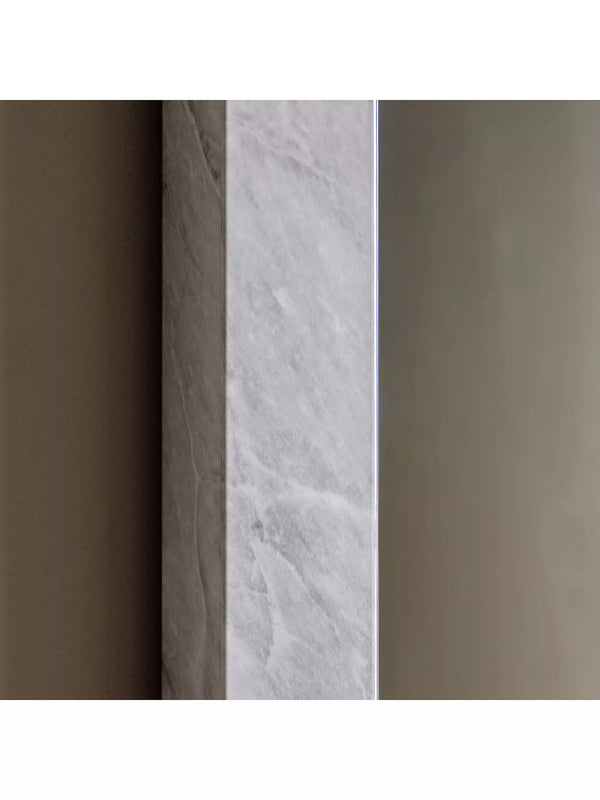 Romano Rectangle Mirror - Marbled White